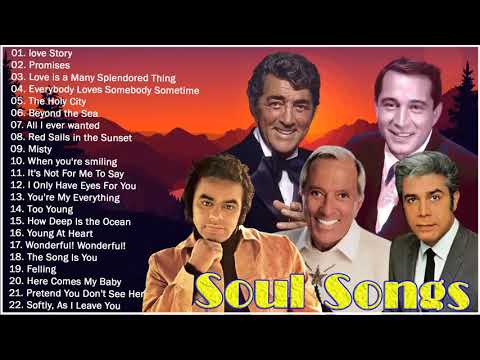 Andy Wiliams,Perry Como,Dean Matin , Jerry Vale,Johnny Mathis || Greatest Hits Soul Songs 50s 60s