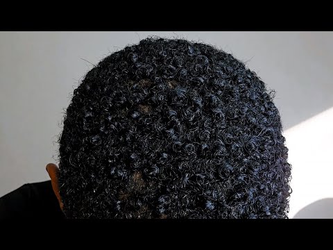 How to define curls on type 4 hair with 2 products (Short natural hair)