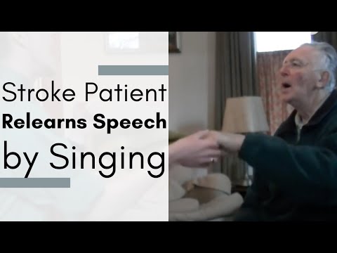 Stroke Patient Relearns Speech by Singing - Brian Harris, MA, NMT/F