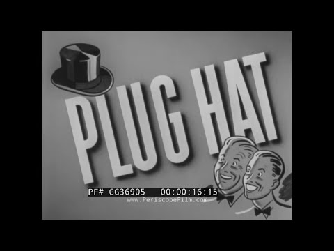 "PLUG HAT" 1940s ATLAS SUPPLY CO. AUTO PARTS & DISTRIBUTOR   CAR BATTERY PROMO FILM  GG36905