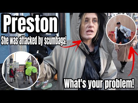 PRESTON - Bullying Scumbag Attacks Woman! Falsely Imprisoned & Accused Of Horrific Crimes!!