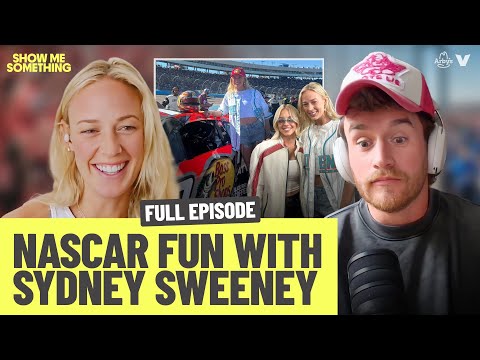 Sophie Cunningham hits the NASCAR track with Sydney Sweeney!