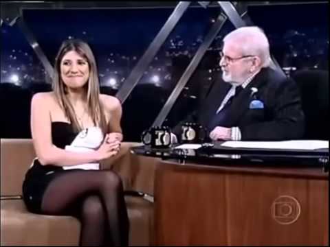 Dani Calabresa completo   No programa do Jô Soares  -  Dúvido você nao rir