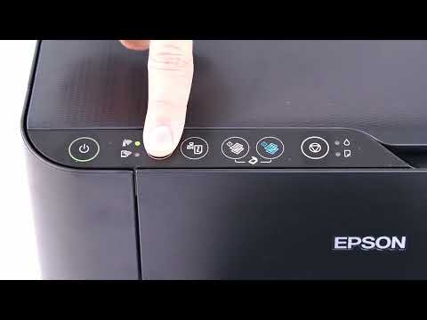 Epson EcoTank Printer Setup using WPS WiFi