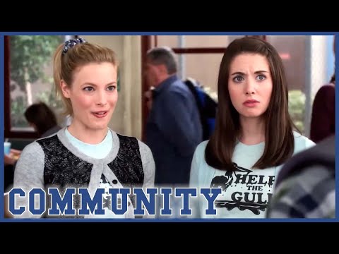Britta And Annie Impersonate Each Other | Community | The Psychology of Letting Go Clip