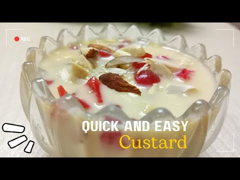 FRUIT CUSTARD Easy Recipe | Super Creamy Summer Dessert | Manjusha's Kitchen