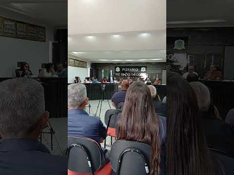 Reunião da câmera de vereadores de Solidão-PE. Para eleição da nova mesa diretora
