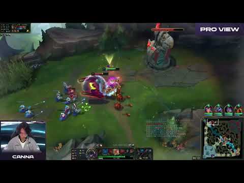 Canna Pro View | KDF vs DK | 2023 LCK Summer Week 8 Day 3