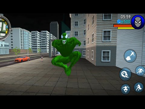 Amazing Venom Spiderman City Battle | Venom Spider in Power Spider Games - Android GamePlay