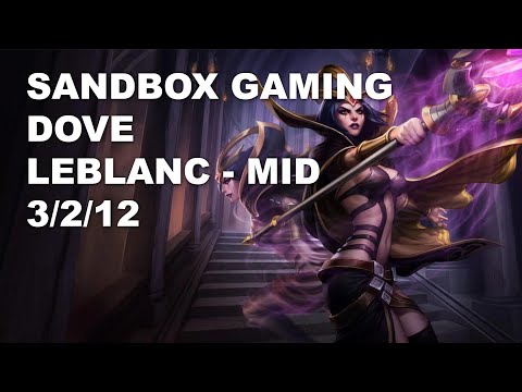 SANDBOX Gaming Dove Mid LeBlanc vs Fizz - KR Challenger Rank Game