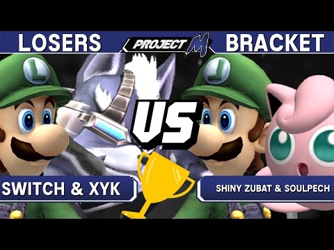 Project M - Switch & XYK vs Shiny Zubat & SoulPech - Philly Championships 01 Losers