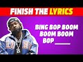 Finish The Lyrics Of Iconic Rap Songs Guess The Lyrics Quiz Hip Hop Quiz 2025 Rap Lyrics