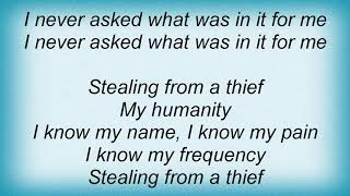 Anthrax - Stealing From A Thief Lyrics