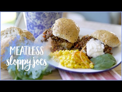 Meatless (Lentil) Sloppy Joes Recipe | Cooking