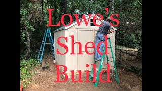 How to Build a Lowe's Shed