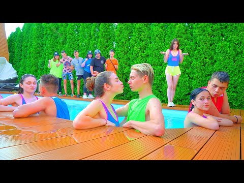 Miłość na obozie letnim. Diana i jej najlepsi przyjaciele vs przegranym. Impreza i zabawne historie