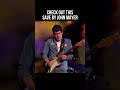 John Mayer’s Incredible Save
