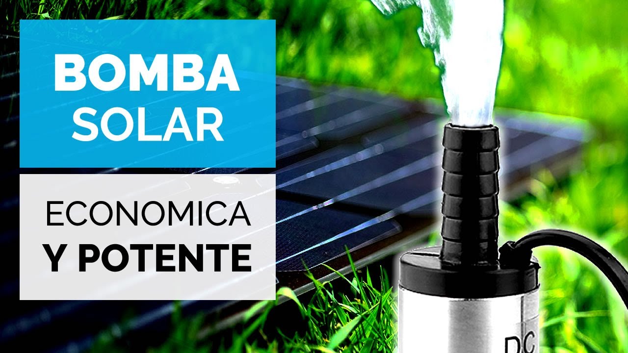 Watch Económica y Potente BOMBA de AGUA SOLAR! con batería de 12v ☀️🔋 Now Económica y Potente BOMBA de AGUA SOLAR! con batería de 12v ☀️🔋