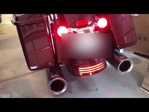 Harley Davidson Road Glide with Vance and Hines 4.5 Inch