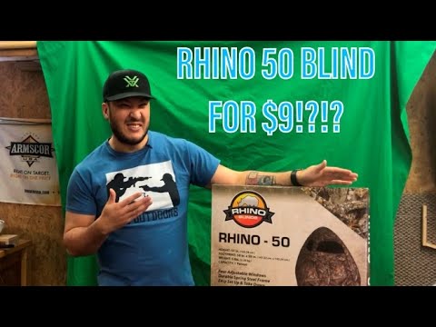 FPS Outdoors - Rhino 50 One Man Blind for $9!?!?