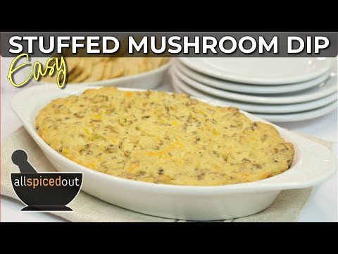 How to Make Easy Stuffed Mushroom Dip with Leftover Mushroom Stuffing