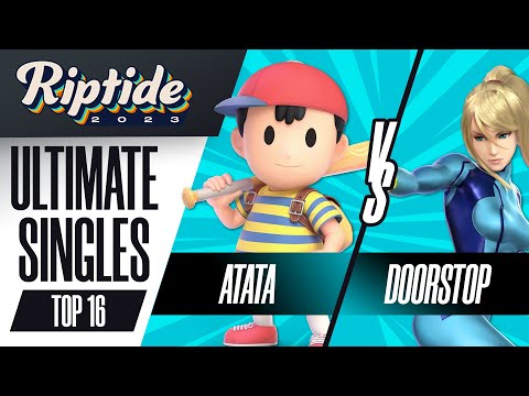 ATATA (Ness) vs Doorstop (Zero Suit Samus) - Ultimate Singles Top 16 - Riptide 2023