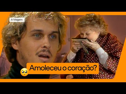 Alexandre visits Dona Maroca and gets emotional | The Trip | Globoplay Novelas