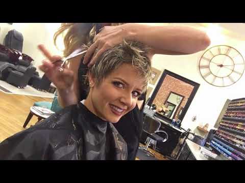 Detailed Hair Cut with My Stylist: Find Out Exactly How She Cuts My Longer Spikey Pixie Video
