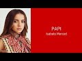 PAPI - Isabela Merced (lyrics)
