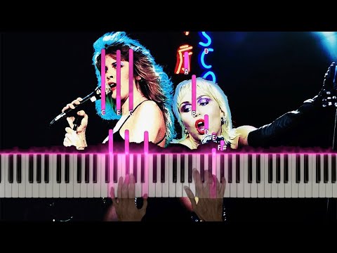 Miley Cyrus and Stevie Nicks - Edge of Midnight Piano Tutorial (Midnight Sky Remix) with Sheet Music