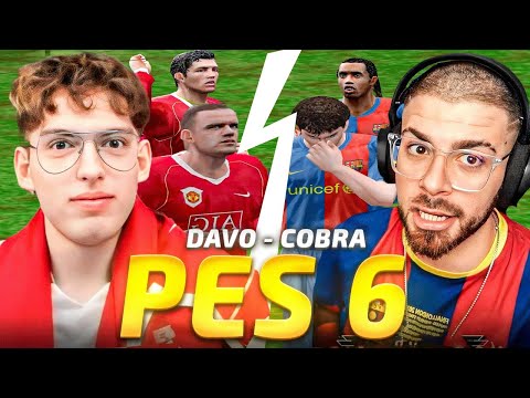 DAVOO XENEIZE (UNITED) VS LA COBRA (BARCELONA) - PES 6 - ¿QUIEN ES MEJOR?