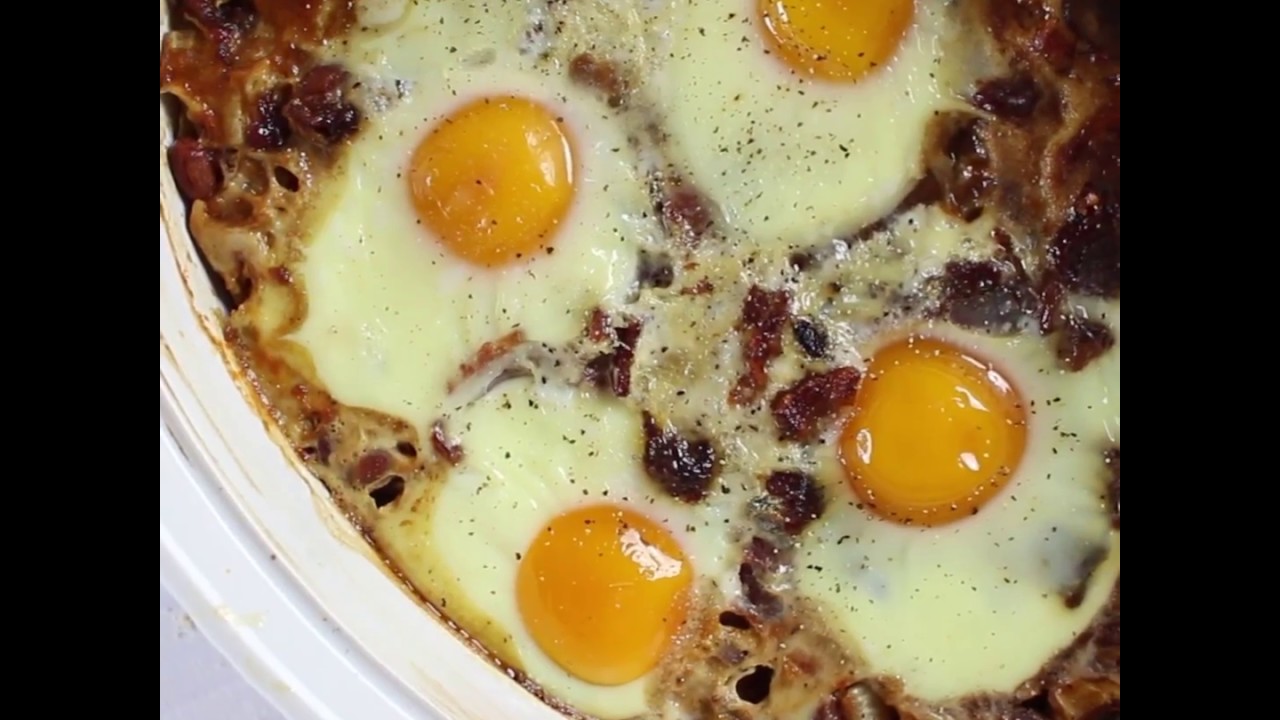 Bacon & Egg Baked Beans