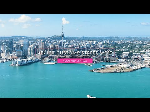 4B/120 Customs Street West, Auckland Central, Auckland City, Auckland, 3 bedrooms, 2浴, Apartment