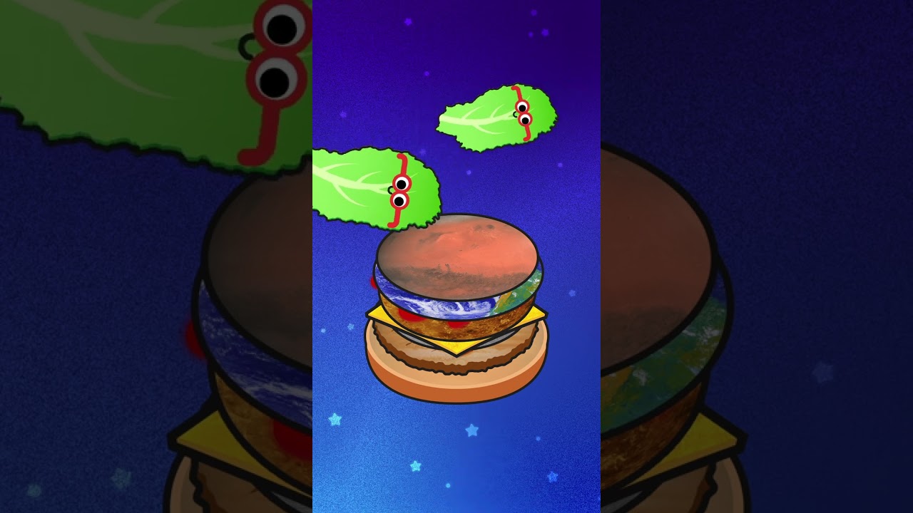 Planet Hamburger 🪐🍔 | What's Your Favorite Planet? | 8 Planets | Planet Cook 👩🏼‍🍳 | Funny Planets