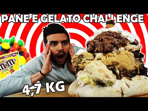 4,5 KG + DI PANINO E GELATO CHALLENGE | Burger Ice Cream | MAN VS FOOD| #FoodChallege #PakiEats