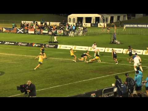 2015 Touch World Cup Women's Grand Final - Highlight 2