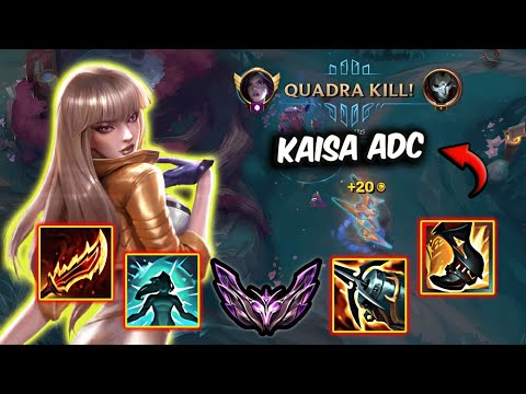 Kaisa vs Jhin ADC ( QUADRA KILL ) - Korea Master Patch 25.15 ✅