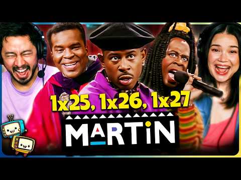 MARTIN (1992) 1x25, 1x26 & 1x27 SEASON FINALE Reaction! | Martin Lawrence w/ Jaby Koay