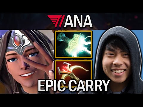 Mirana Dota 2 Gameplay T1.Ana with Daedalus and Epic Mjolnir #dota2 #dota2gameplay