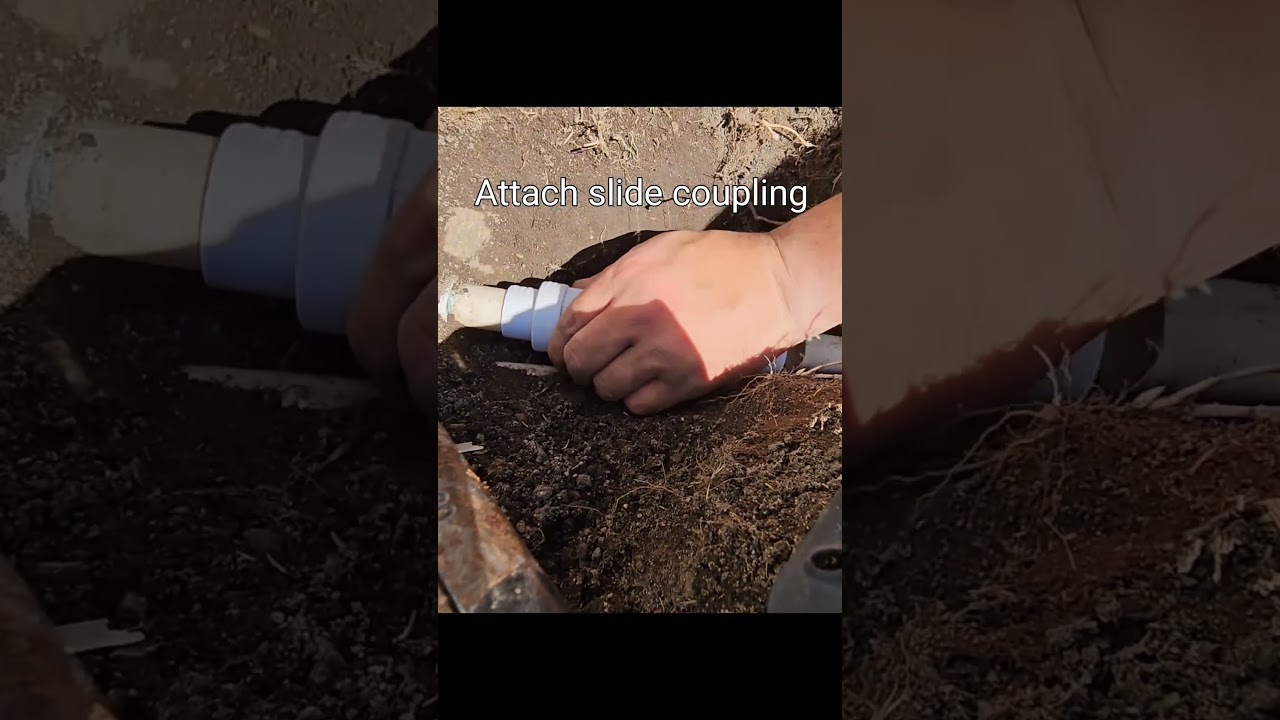 Easy sprinkler line repair with 