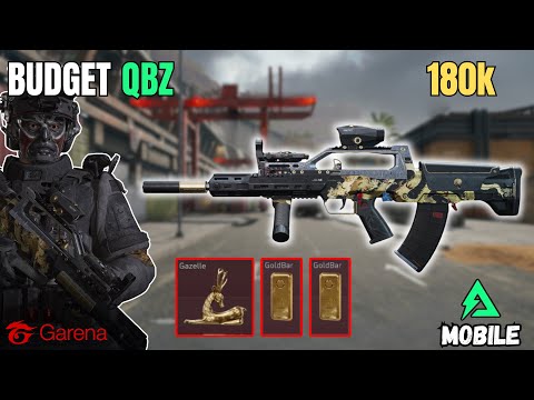 NEW VYRON IRON GRIM SKIN - BEST QBZ BUDGET LOADOUT GAMEPLAY - GARENA DELTA FORCE MOBILE OPERATIONS 