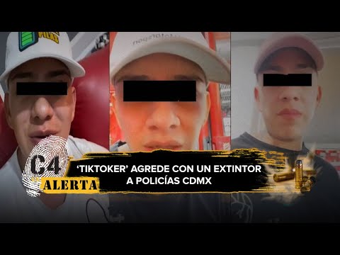 Detienen a tiktoker "Ponte pilas" por agredir a policías