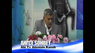 Ahice Sohbetin Konuğu Kırşehir Tarım Ve Orman İl Müdürü Mustafa İlmeç