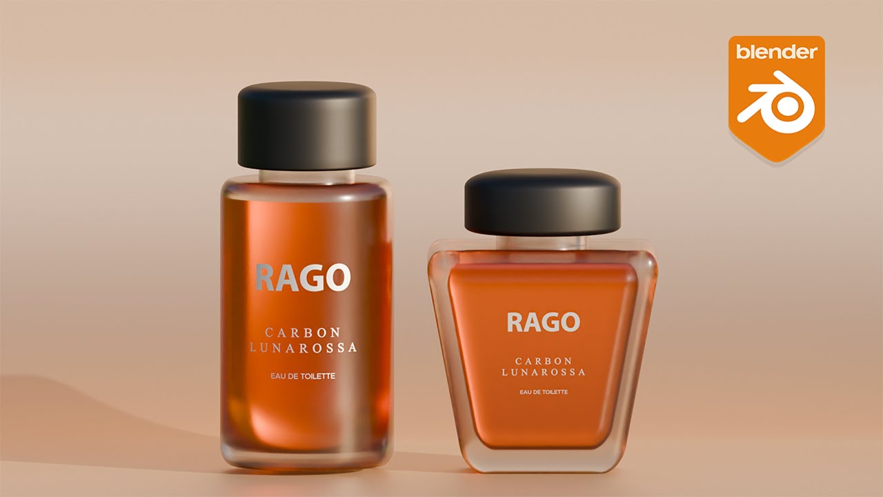 Render Glass Perfume Bottles Like a Pro in Blender