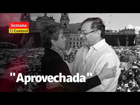El Control a la exalcaldesa de Bogotá, Claudia López: "Una APROVECHADA"