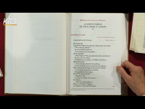 Fête de la Sainte Famille B - 1ère lecture