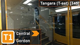 Sydney Trains Tangara (T-set) [T45]: Central → Gordon