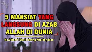 Download lagu STILL DARE..?! THESE ARE 5 SINS THAT WILL BE DIRECTLY PUNISHED BY ALLAH IN THE WORLD mp3