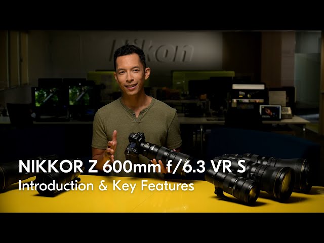 Vidéo NIKON Z 600 mm f/6,3 VR S