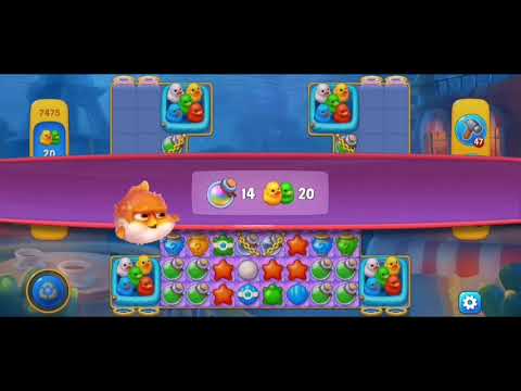 Fishdom 7475 Hard Level - NO 💣🧨💥
